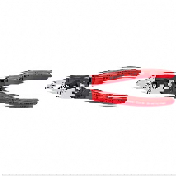 Electrician Pliers Cable Cutter: 15 mm Capacity, 206 mm OAL